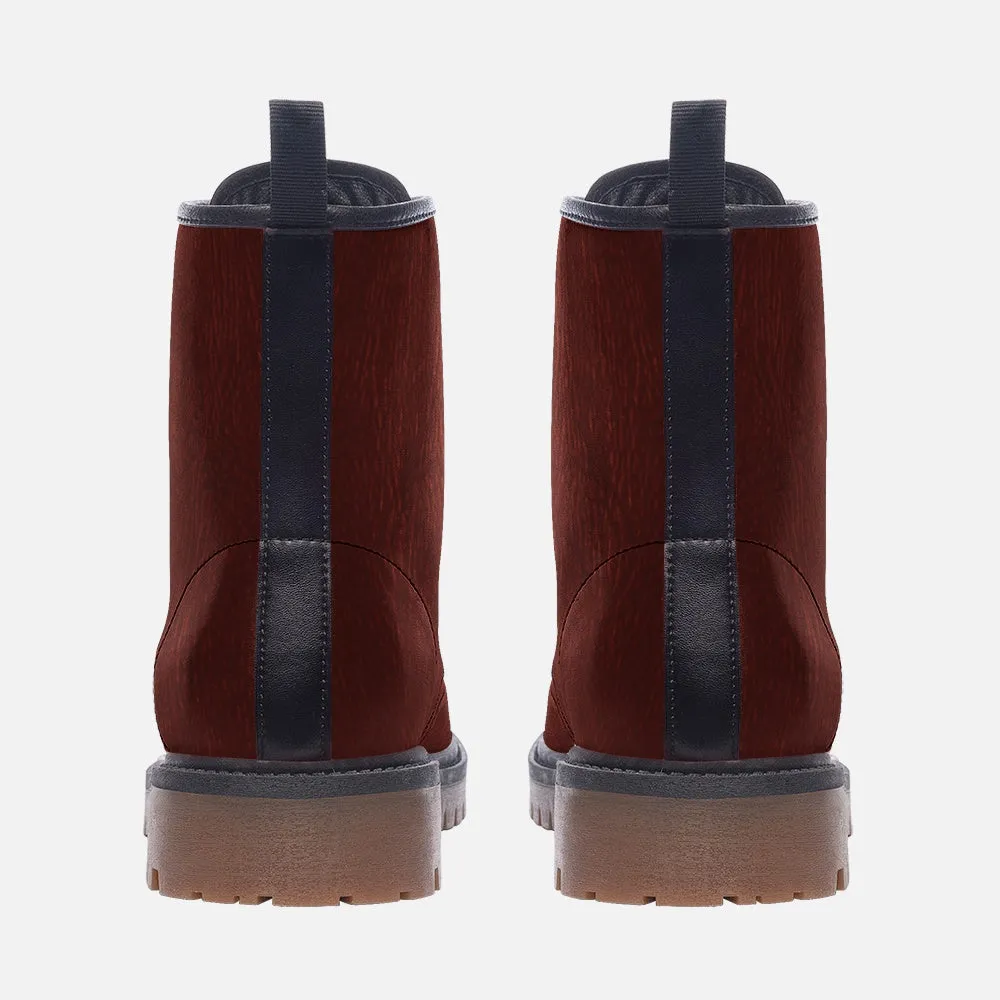🛍️ Classic Brown Combat Boots – Timeless Strength & Style