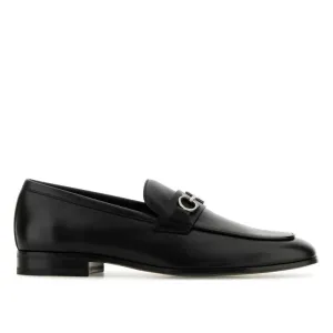 029268 7789782E BLACK FERRAGAMO MEN SHOES