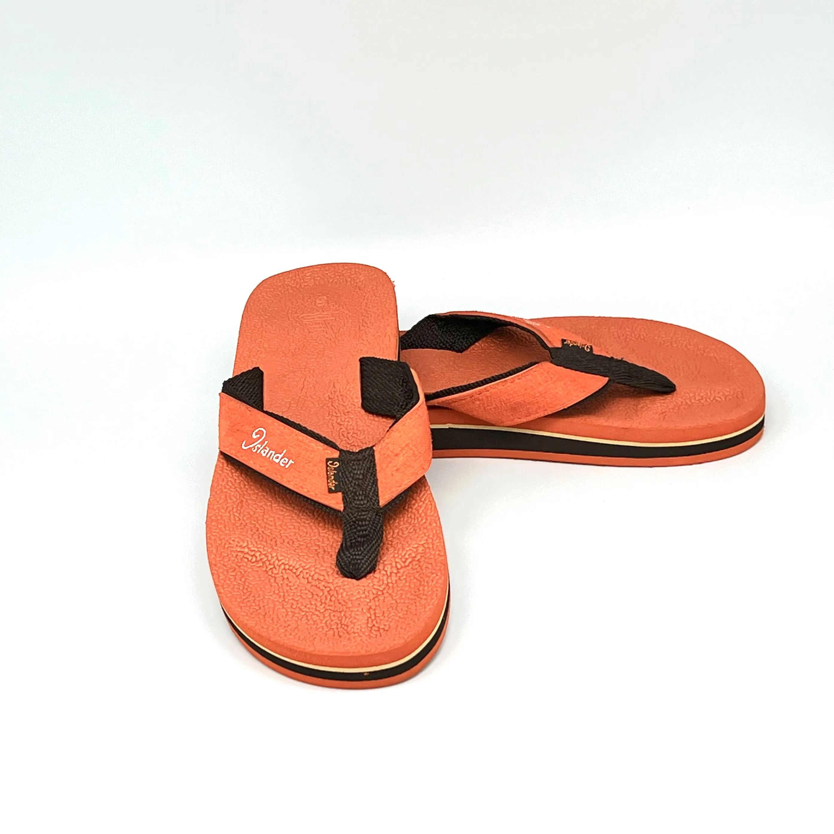 2200 Series Sandals (Flip Flops) - Orange Brown