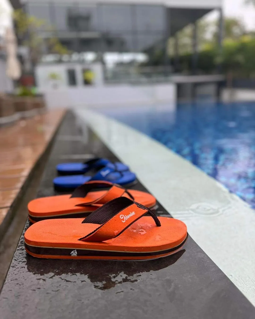 2200 Series Sandals (Flip Flops) - Orange Brown