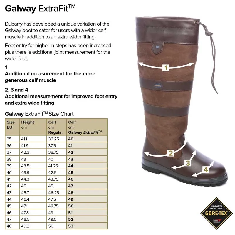 40% OFF DUBARRY Galway ExtraFit™ Country Boots - Black & Brown Size: UK 7 (EU 41)