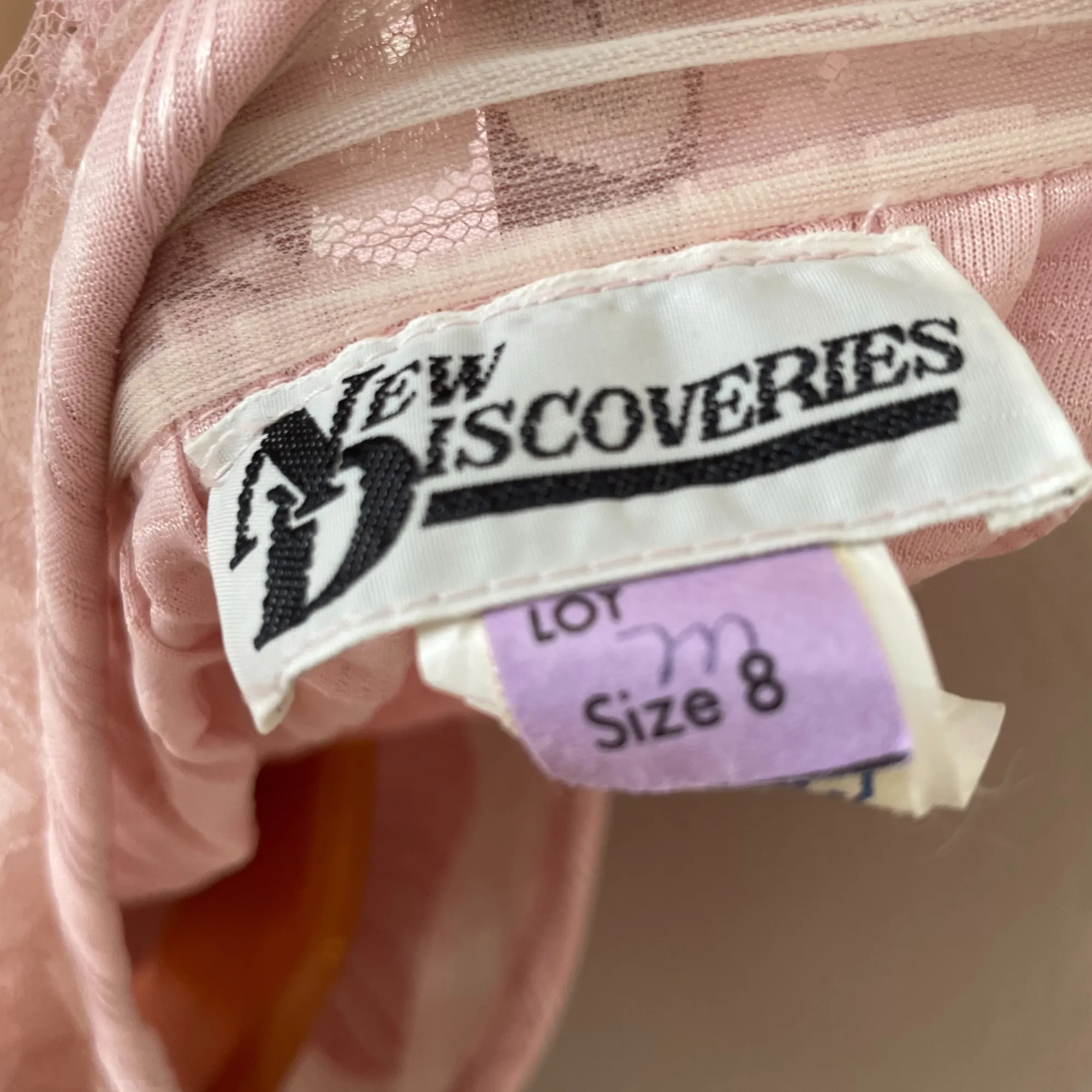 70s New Discoveries Pink Nightgown