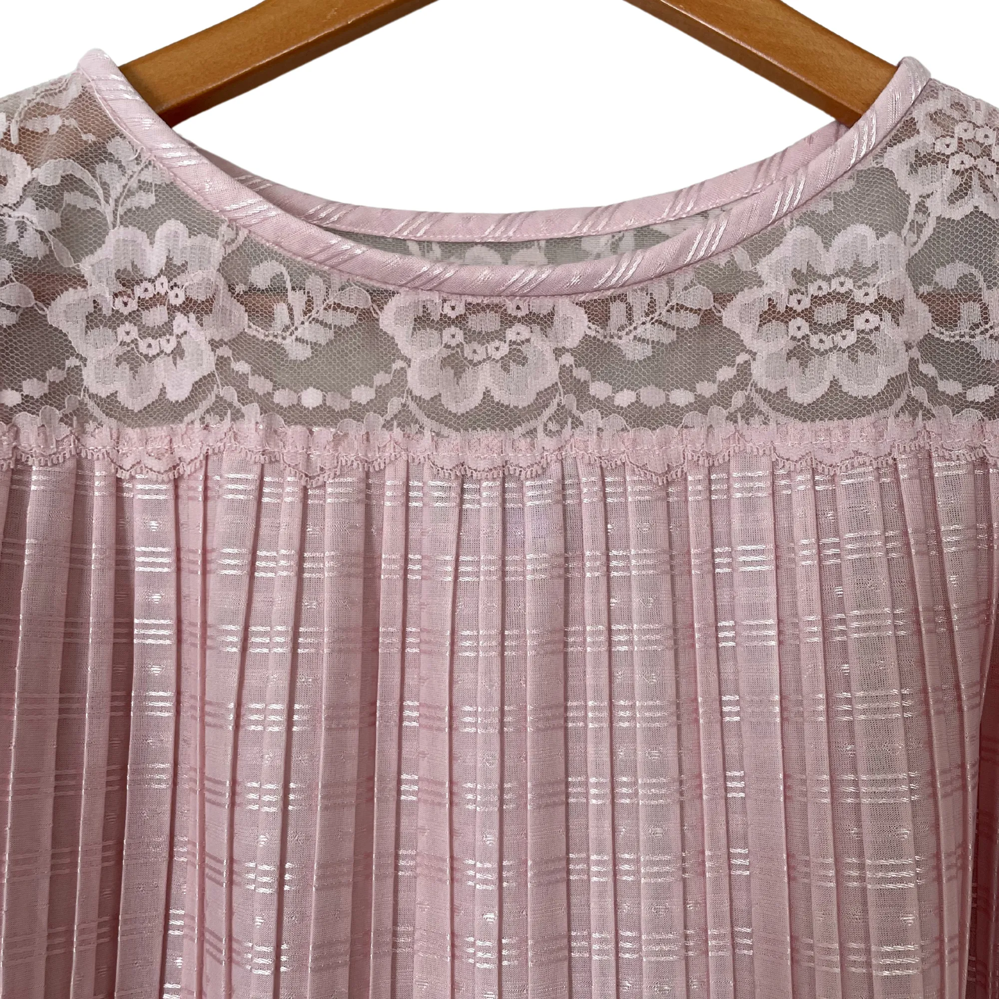 70s New Discoveries Pink Nightgown
