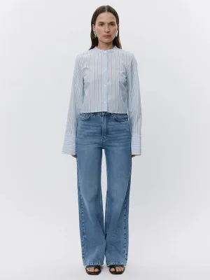Alexi - Classic Stripe RD - Light Blue