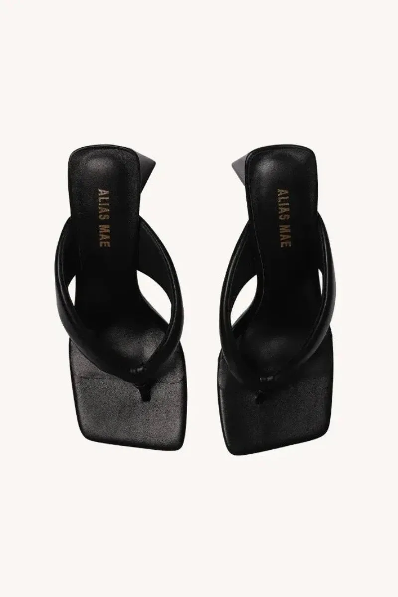 Alias Mae - Ringo Black Leather Shoes