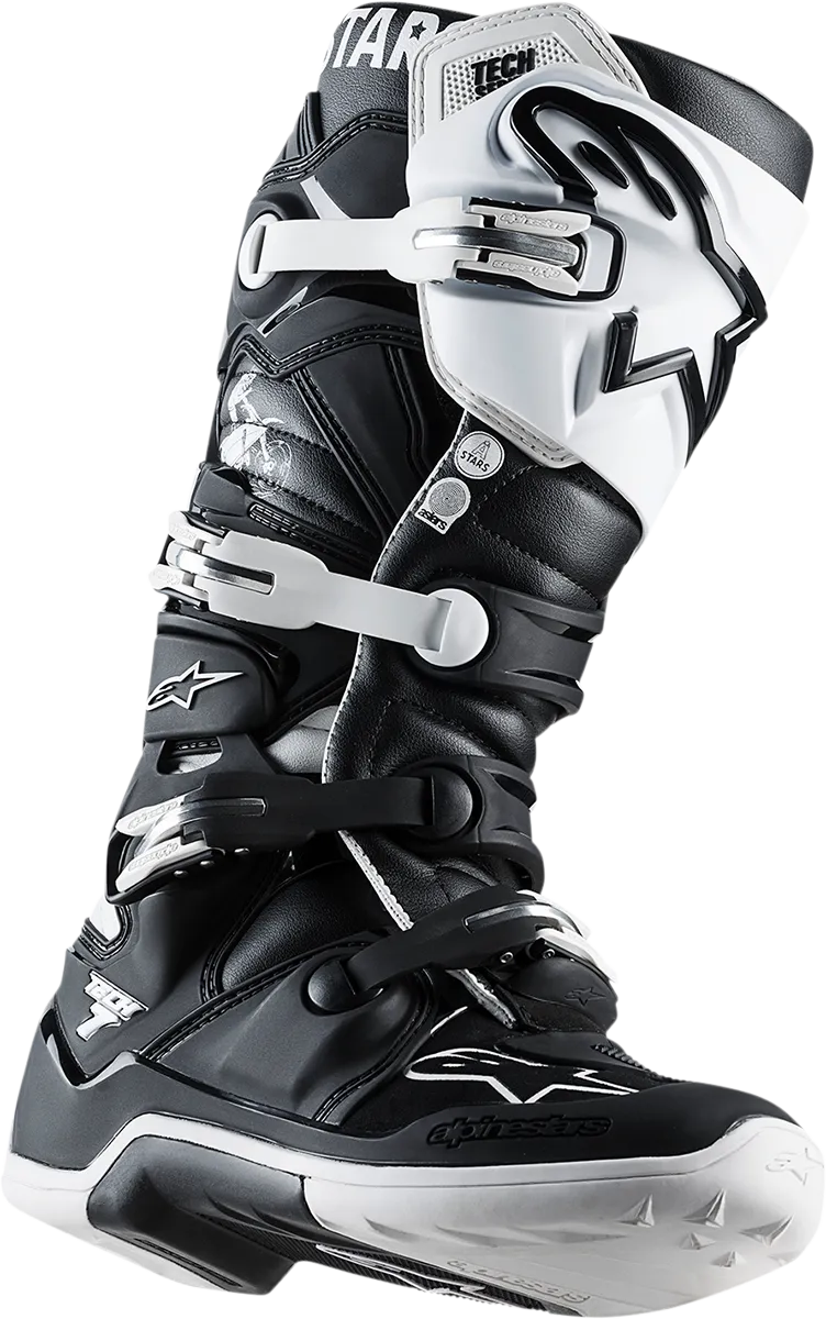 ALPINESTARS(MX) Limited Edition Tech 7 Dialed Boots - Black/White