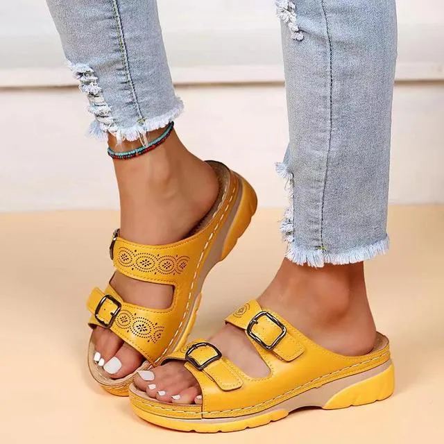 AMELIA - Orthopädische Sandalen mit offenen Zehen