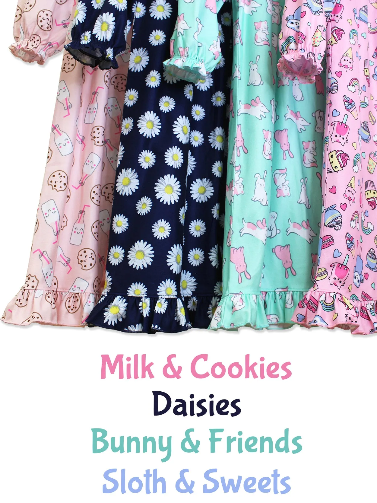 Animals and Sweets Granny Gown Nightgown