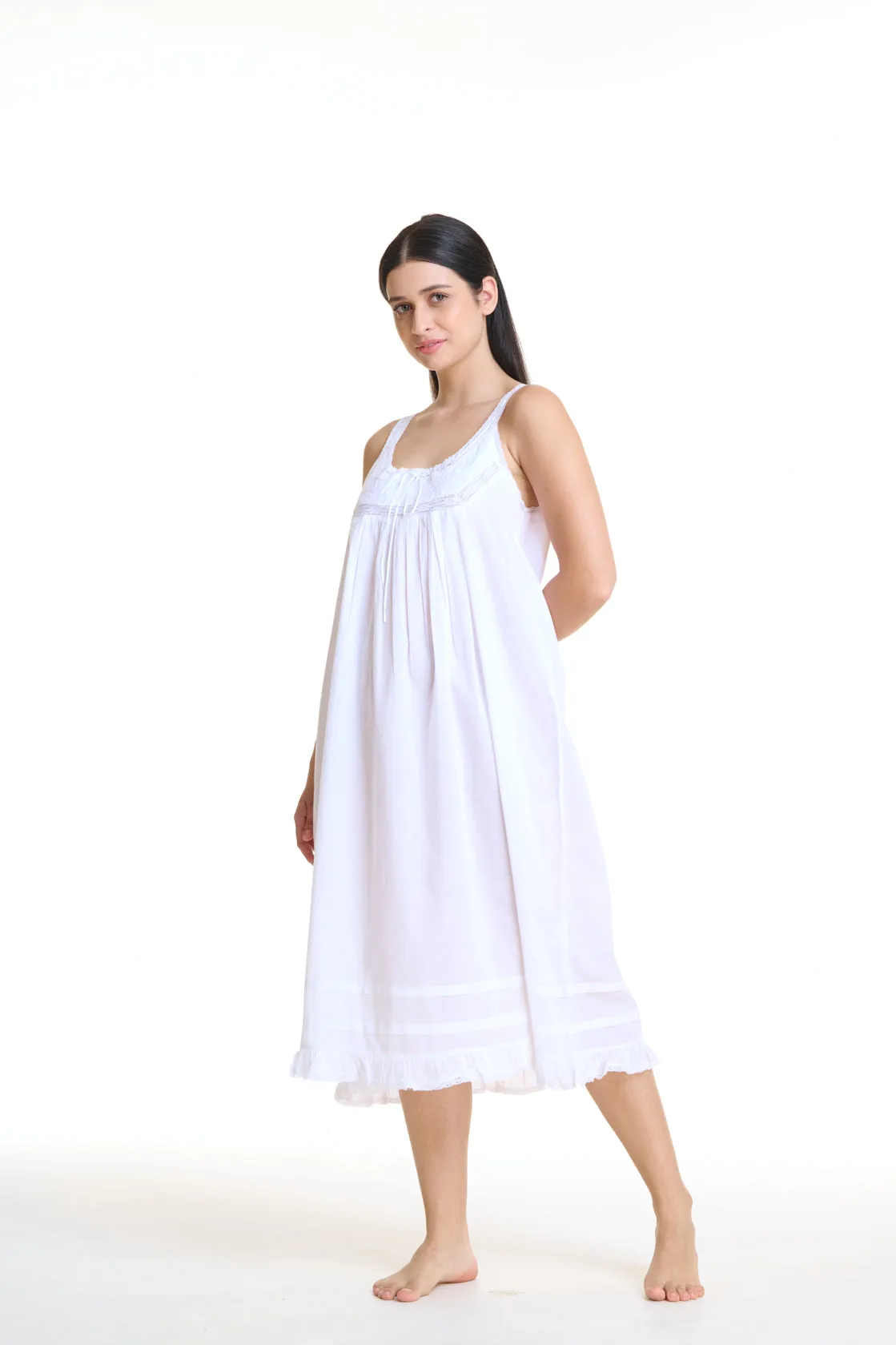 Arabella Laced Embroidery Nightie