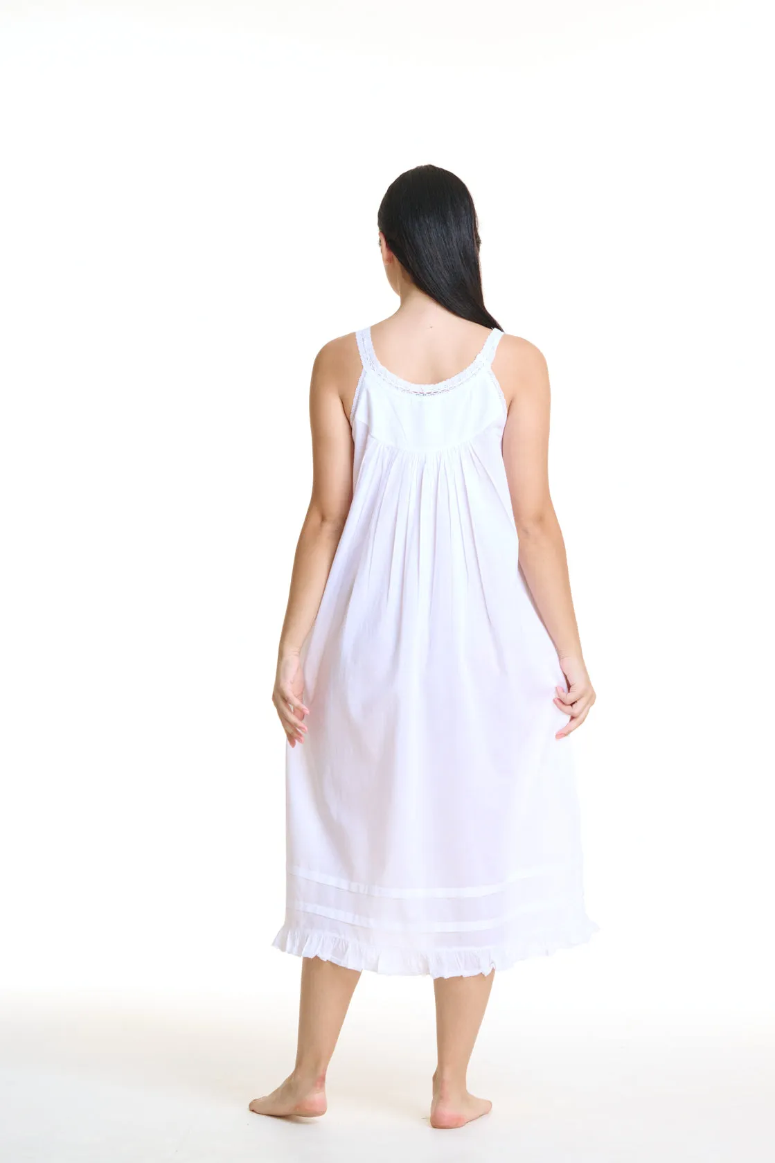 Arabella Laced Embroidery Nightie