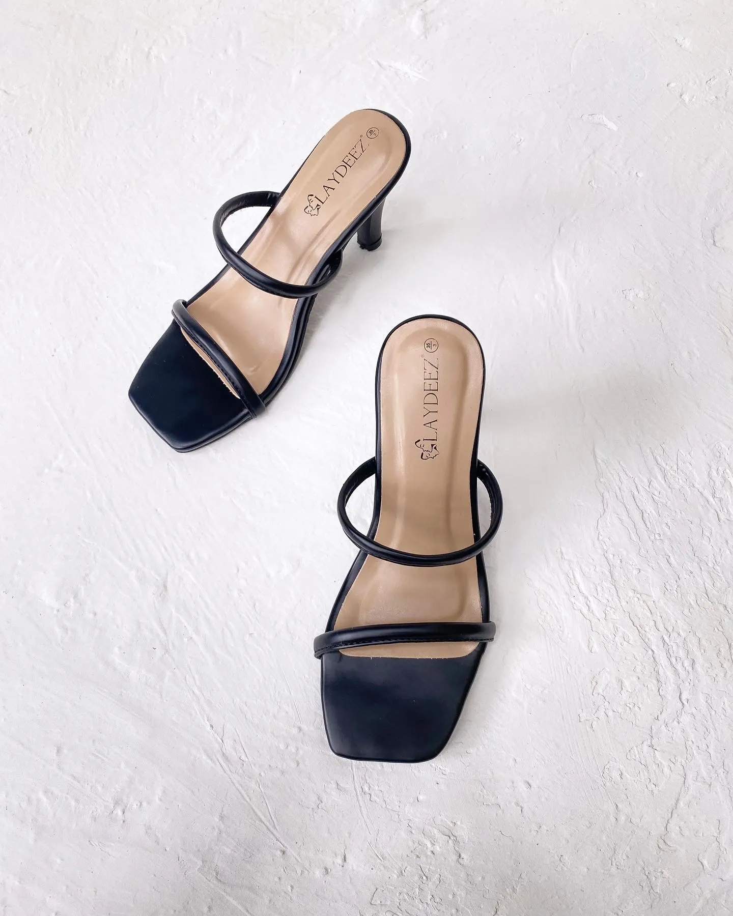 Arya Square Toe Pointed Heels