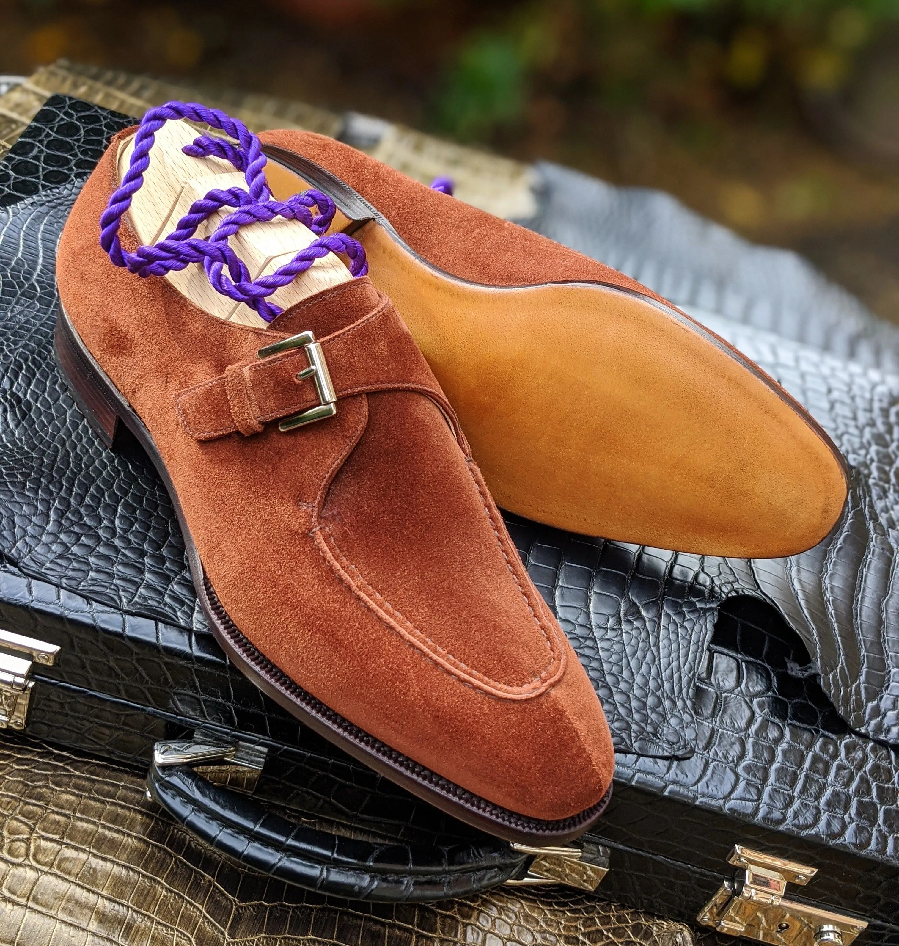 Ascot Andre - Cognac Suede