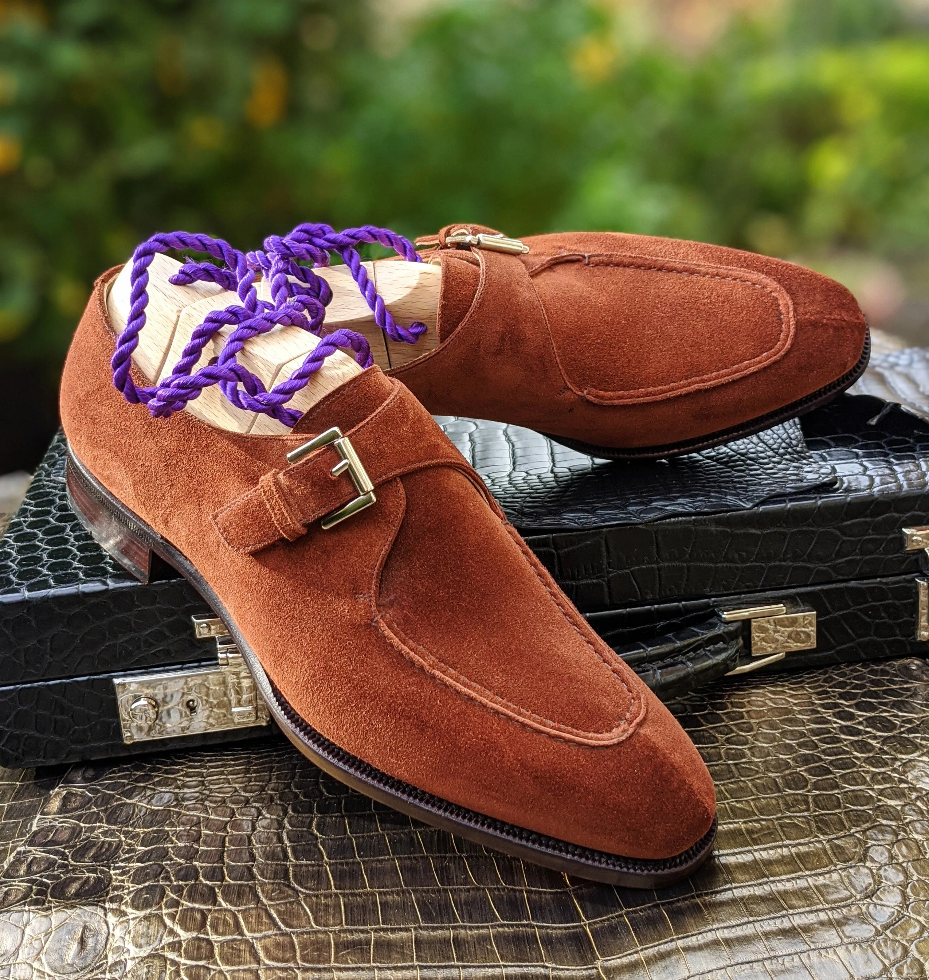 Ascot Andre - Cognac Suede