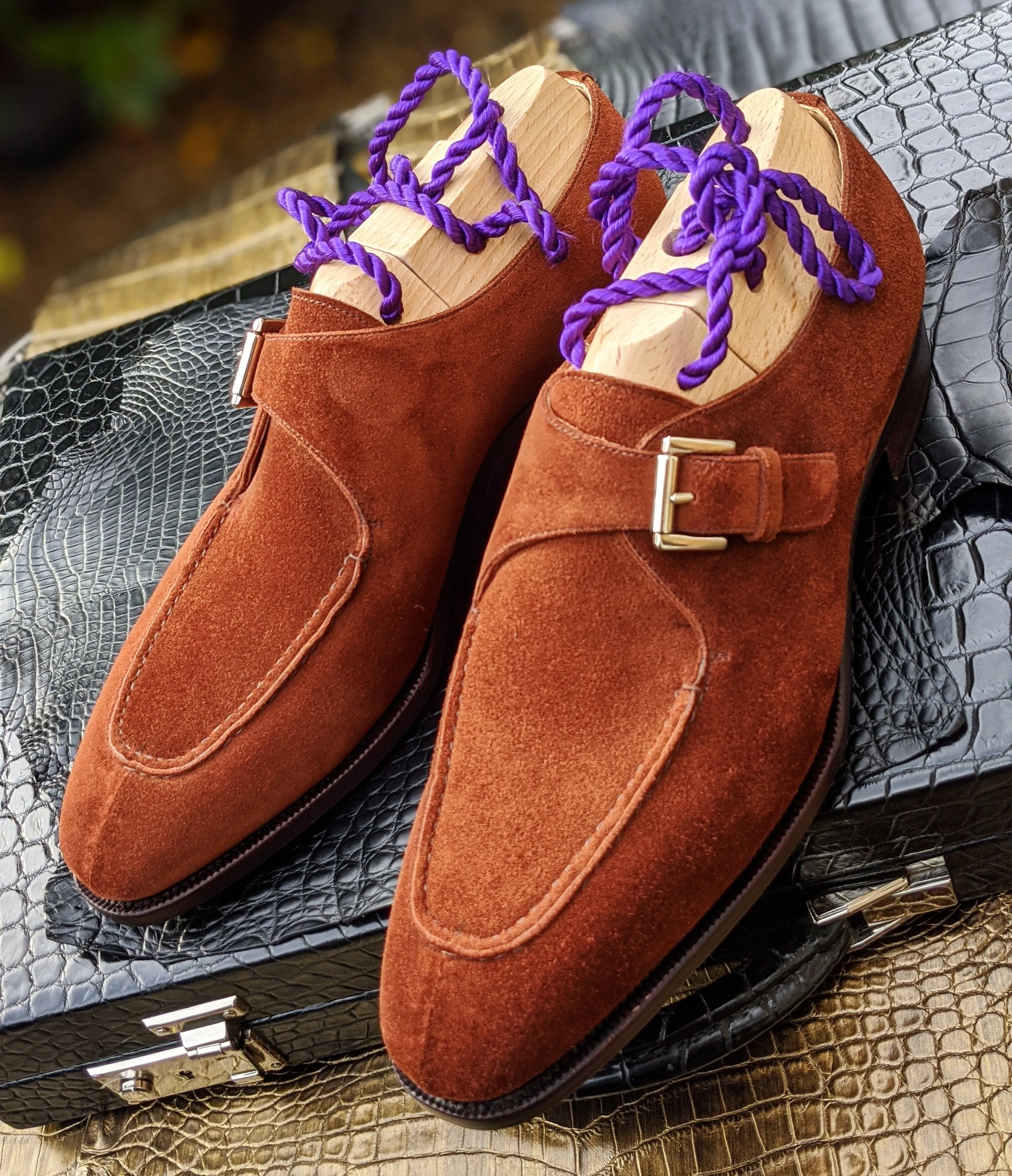 Ascot Andre - Cognac Suede