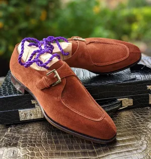 Ascot Andre - Cognac Suede