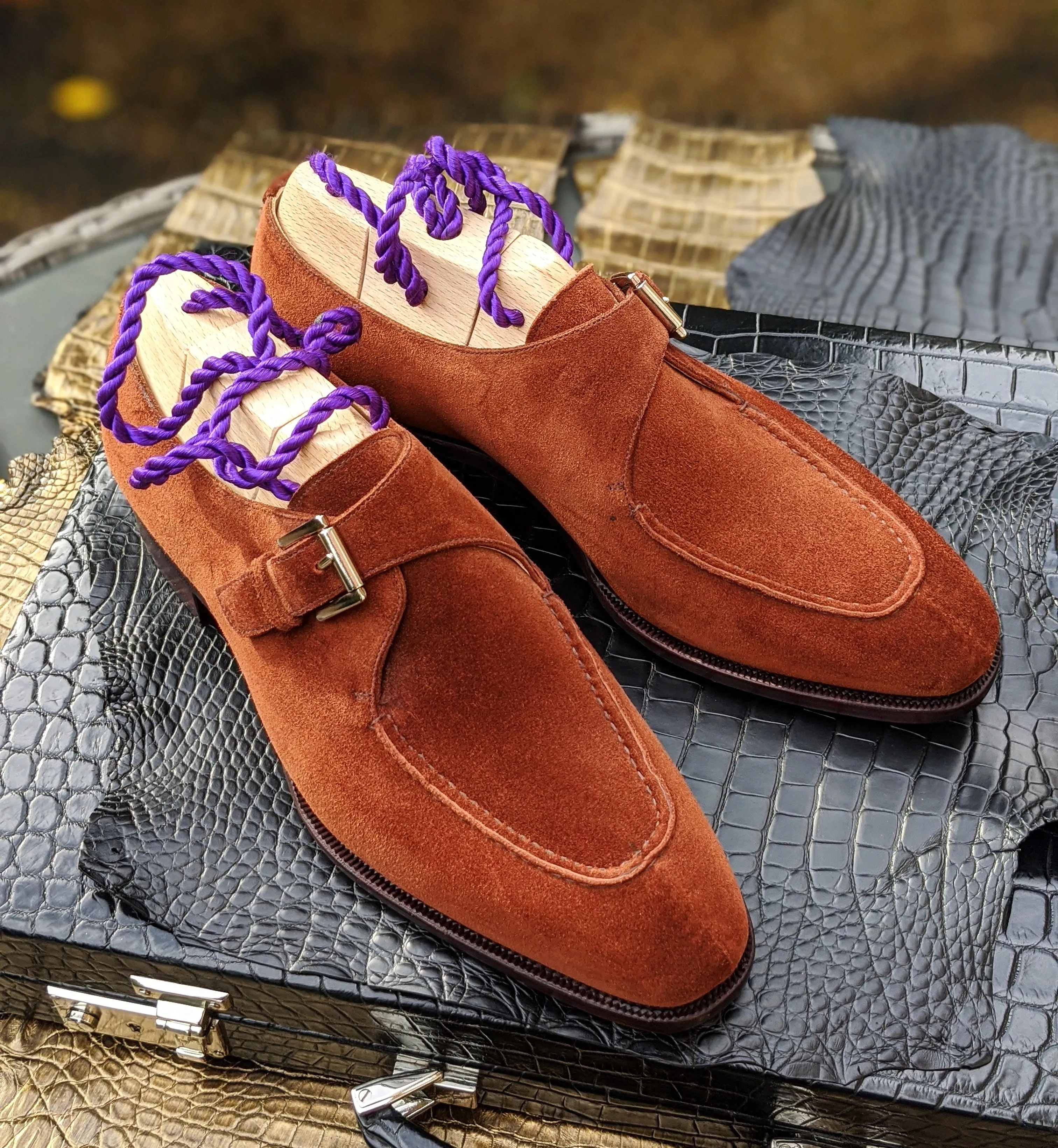 Ascot Andre - Cognac Suede