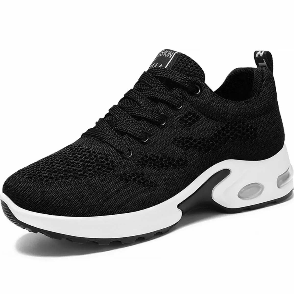 Athletic Shoes - Breathable Mesh Lace Up Athletic