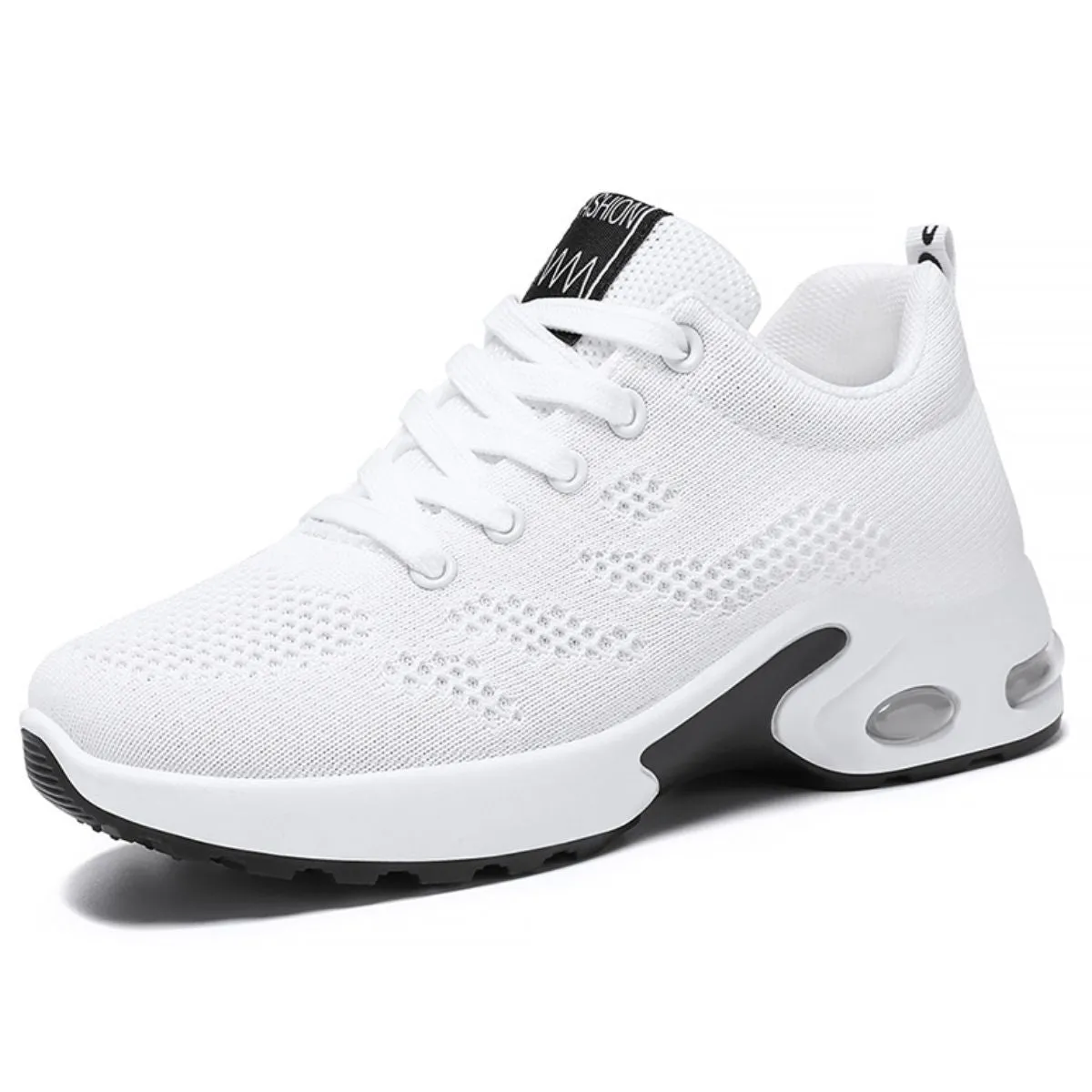 Athletic Shoes - Breathable Mesh Lace Up Athletic