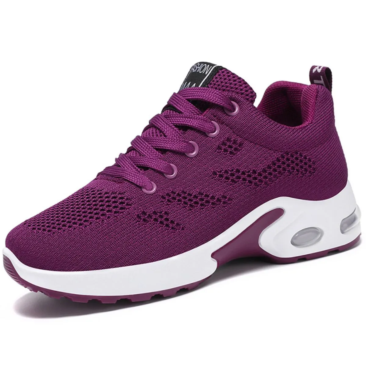 Athletic Shoes - Breathable Mesh Lace Up Athletic