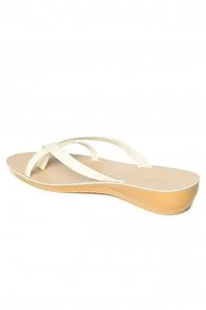 Aurelia Solid Ecru Almond Wedge