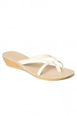 Aurelia Solid Ecru Almond Wedge