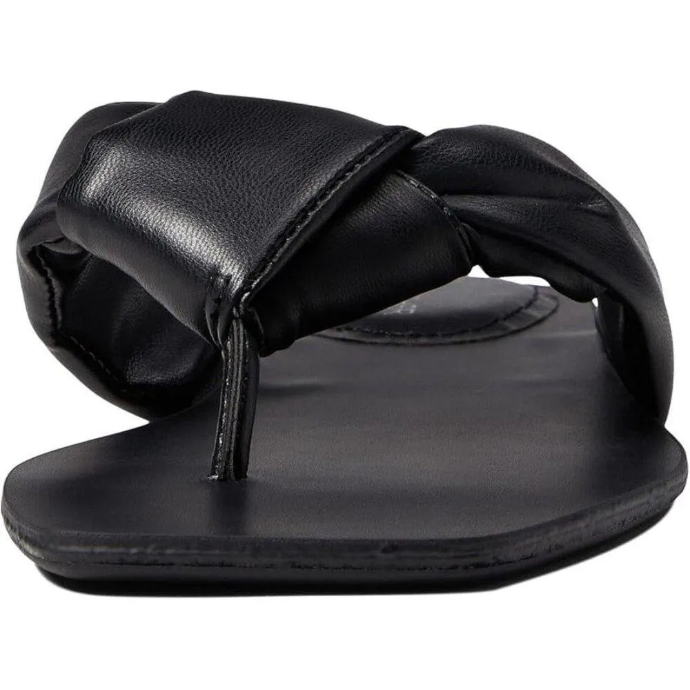 Baler Black Thong Sandals