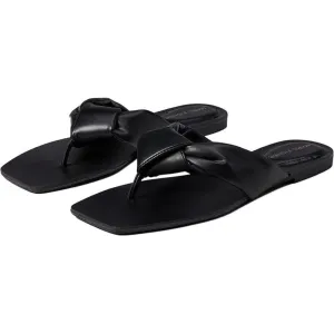 Baler Black Thong Sandals
