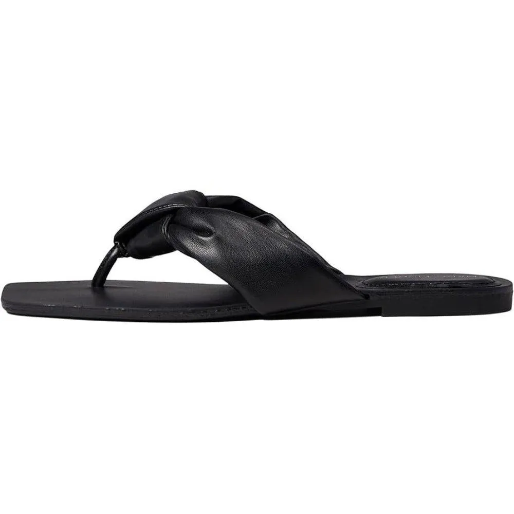 Baler Black Thong Sandals