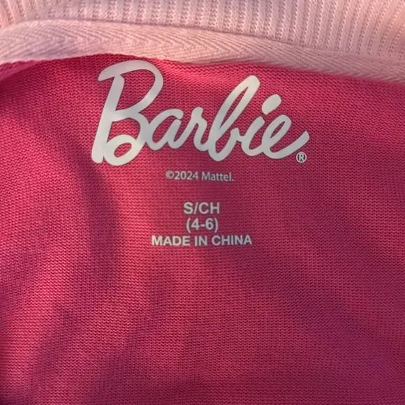 Barbie Dress Sleepwear Pink Nightgown Pajama‎ Size S NEW NWOT