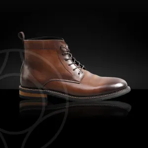 BAXTER Classic Boots Crafted in Hand Patina Leather