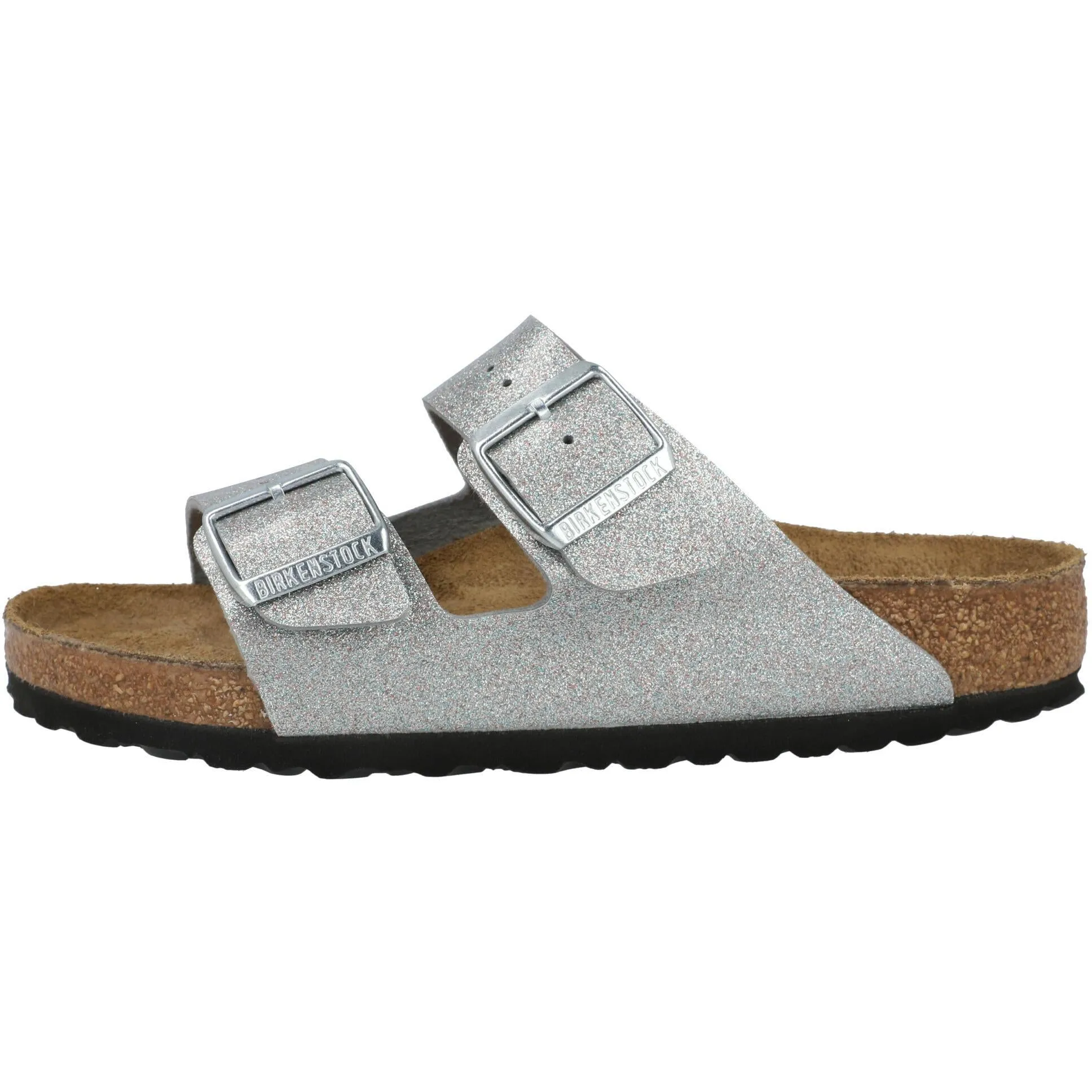 Birkenstock Arizona Kids Sandals Sparkling Light Silver