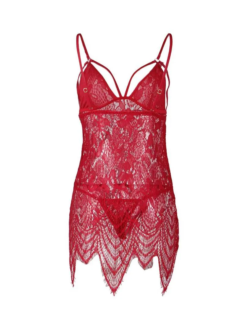 Black Lace Lingerie Floral