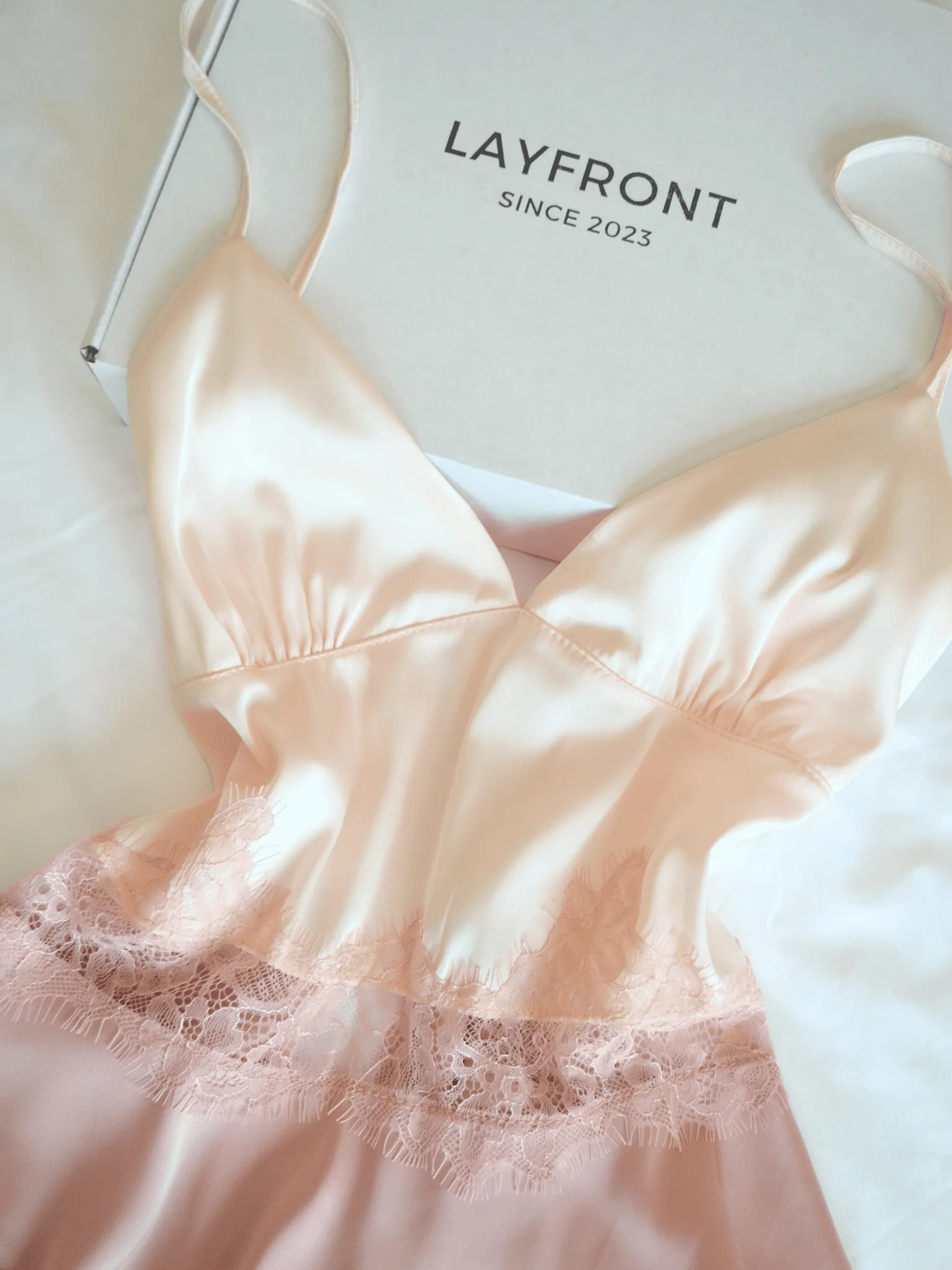 Blush Pink Satin Sleepwear Set