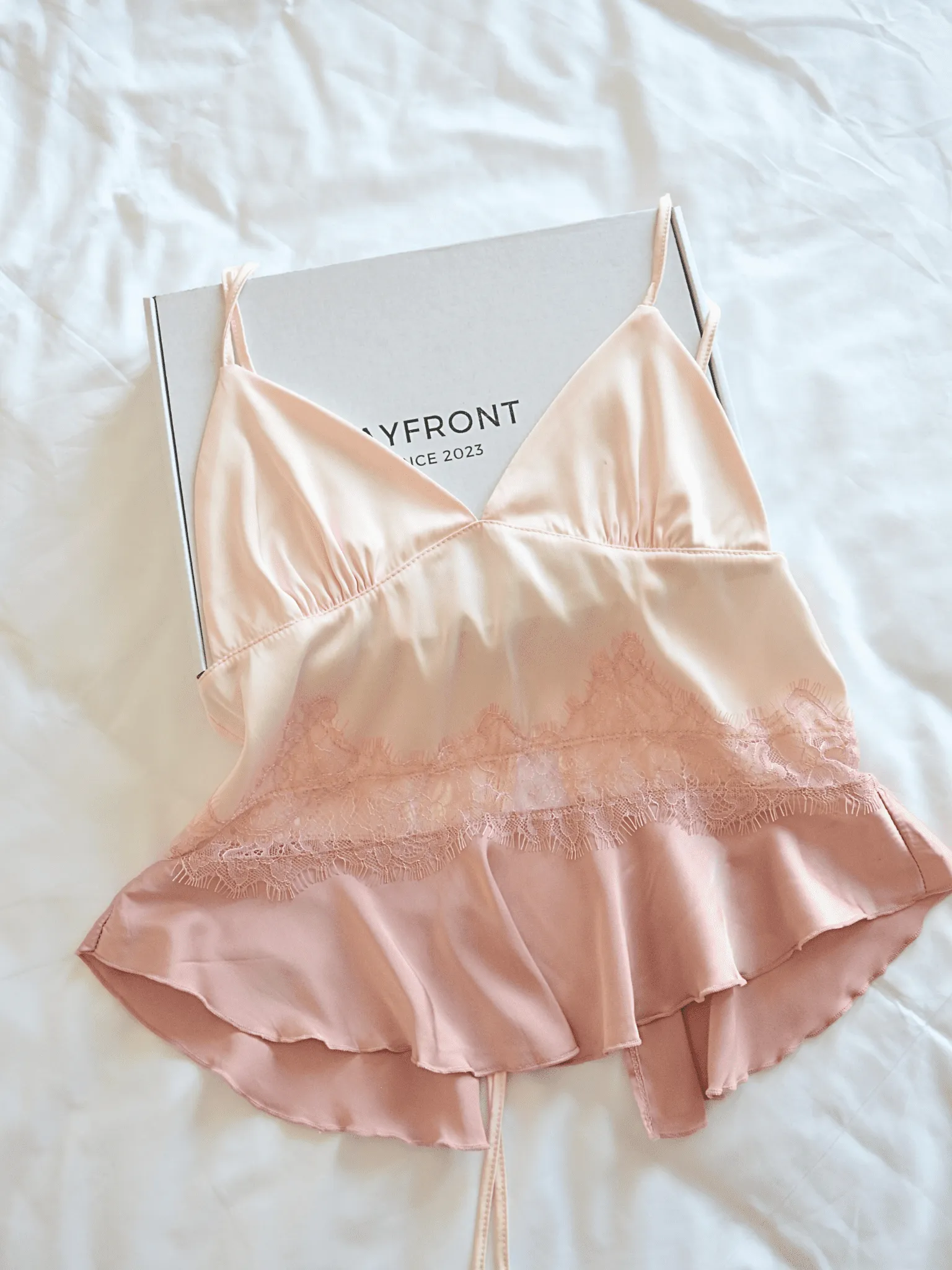 Blush Pink Satin Sleepwear Set