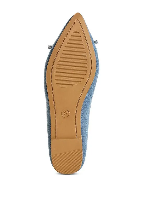 Bow Detail Ballet Flats