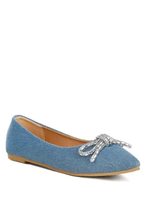 Bow Detail Ballet Flats