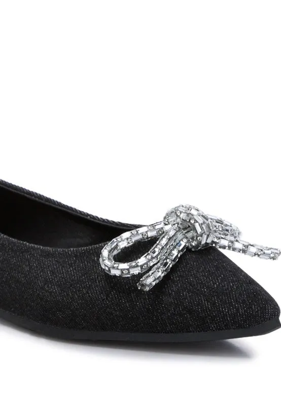 Bow Detail Ballet Flats