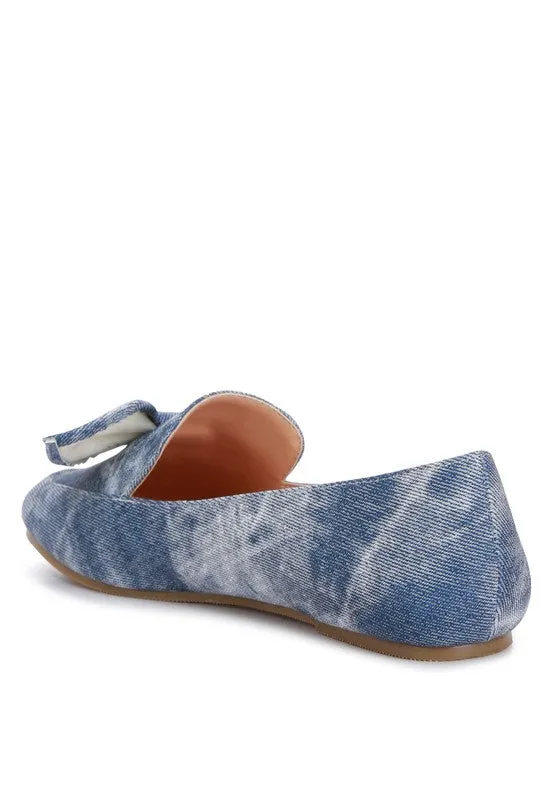 Bow Embellished Loafers