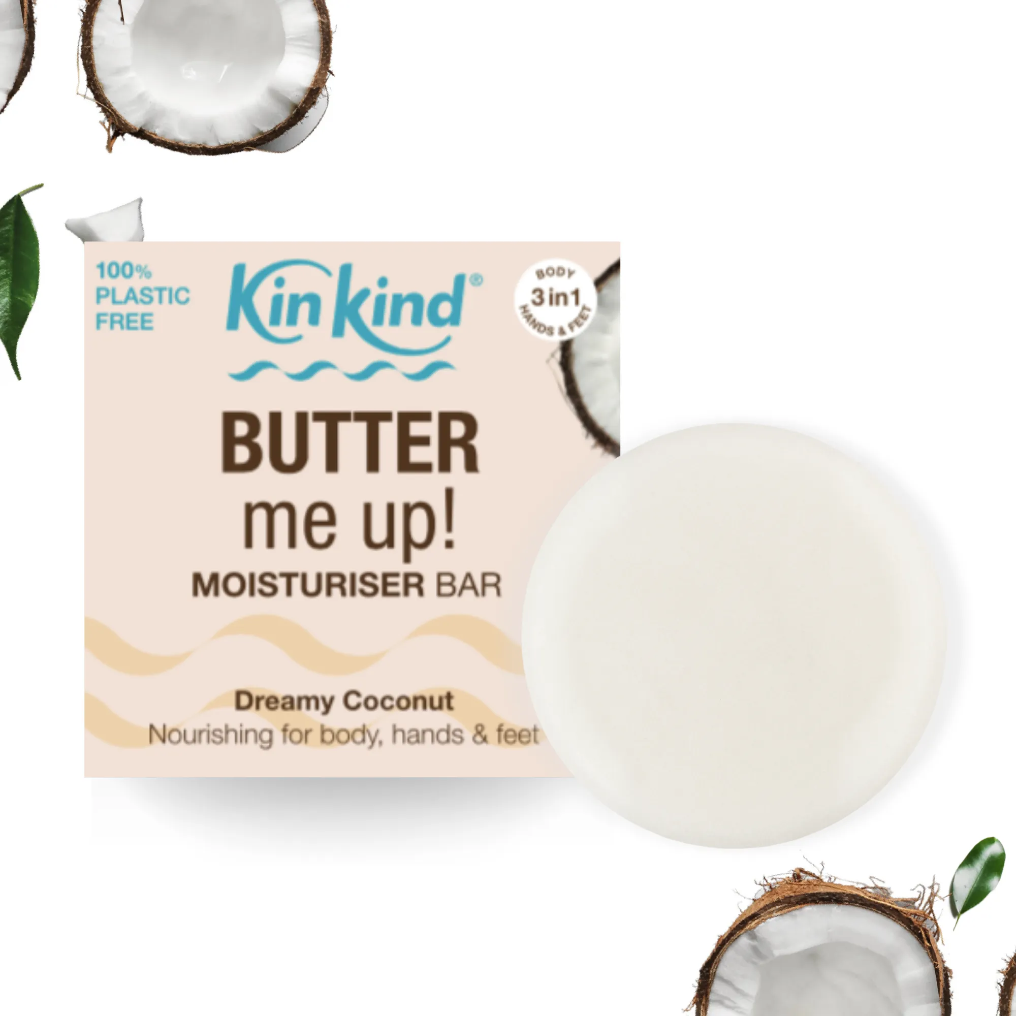 BUTTER me up! Moisturiser bar. Saves 1 plastic bottle!