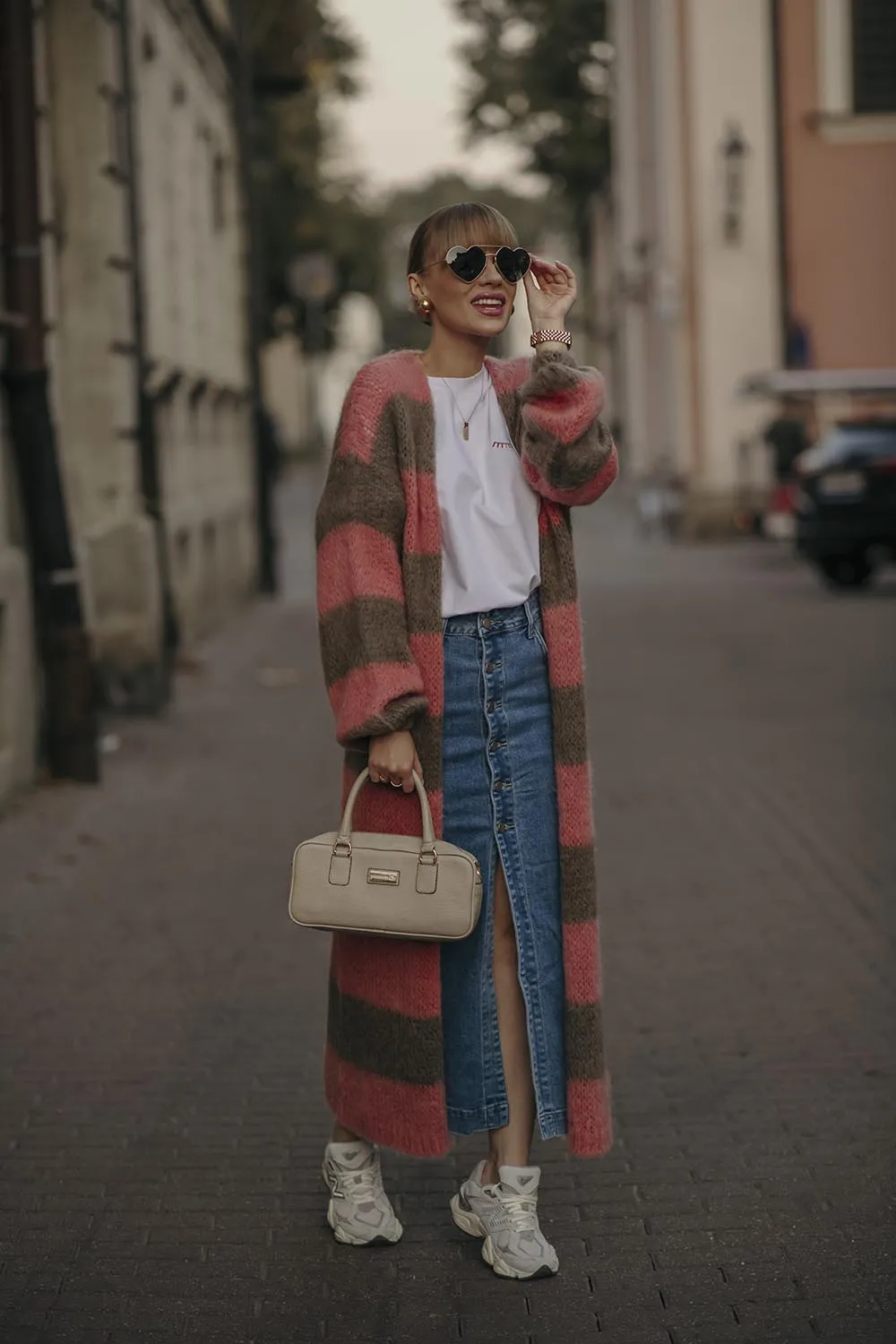 By Your Side denim skirt