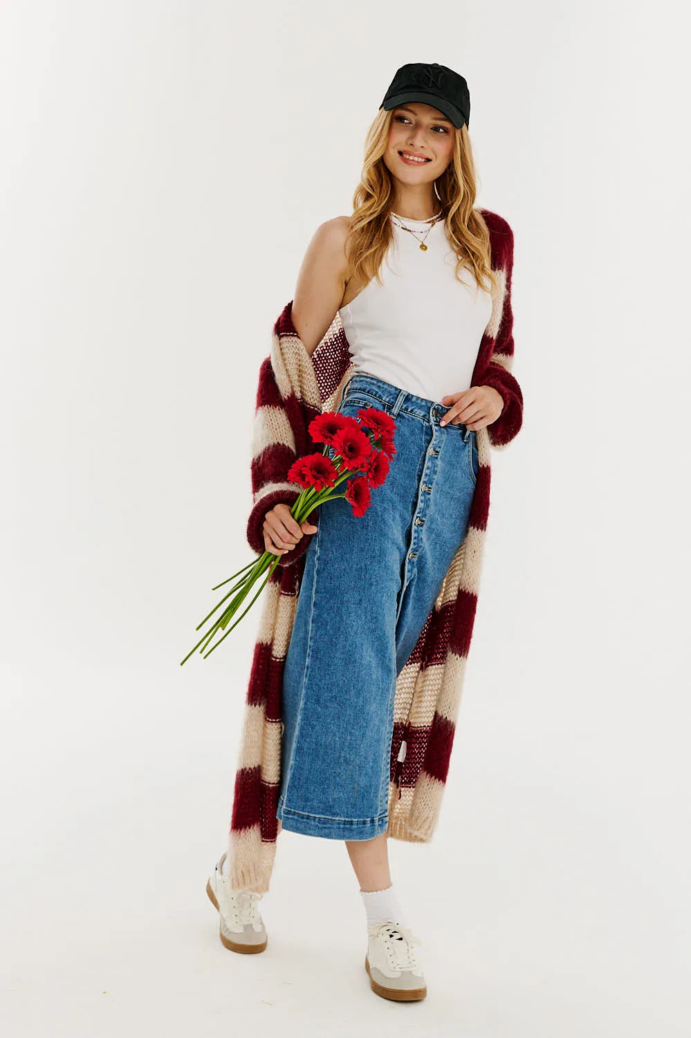 By Your Side denim skirt