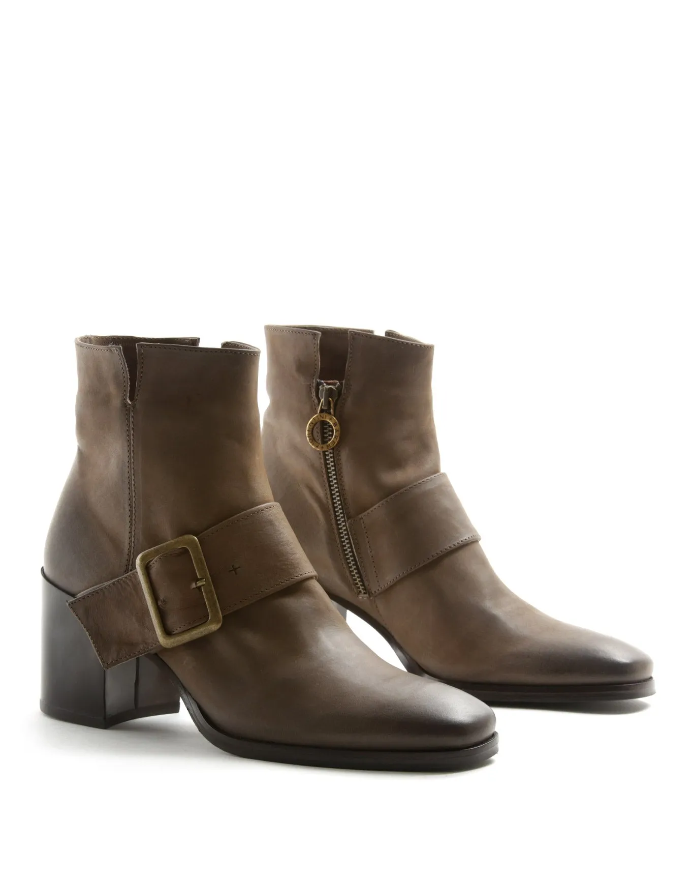 CAPE Light Brown Leather Boots