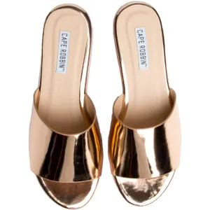 Cape Robbin Allie-2 Rose Gold Platform Sandal Rose Gold