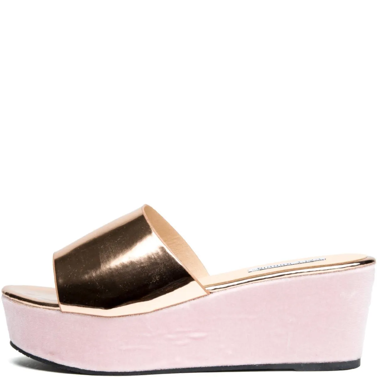 Cape Robbin Allie-2 Rose Gold Platform Sandal Rose Gold