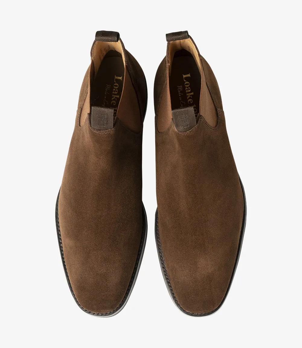 Chatsworth Tobacco Suede