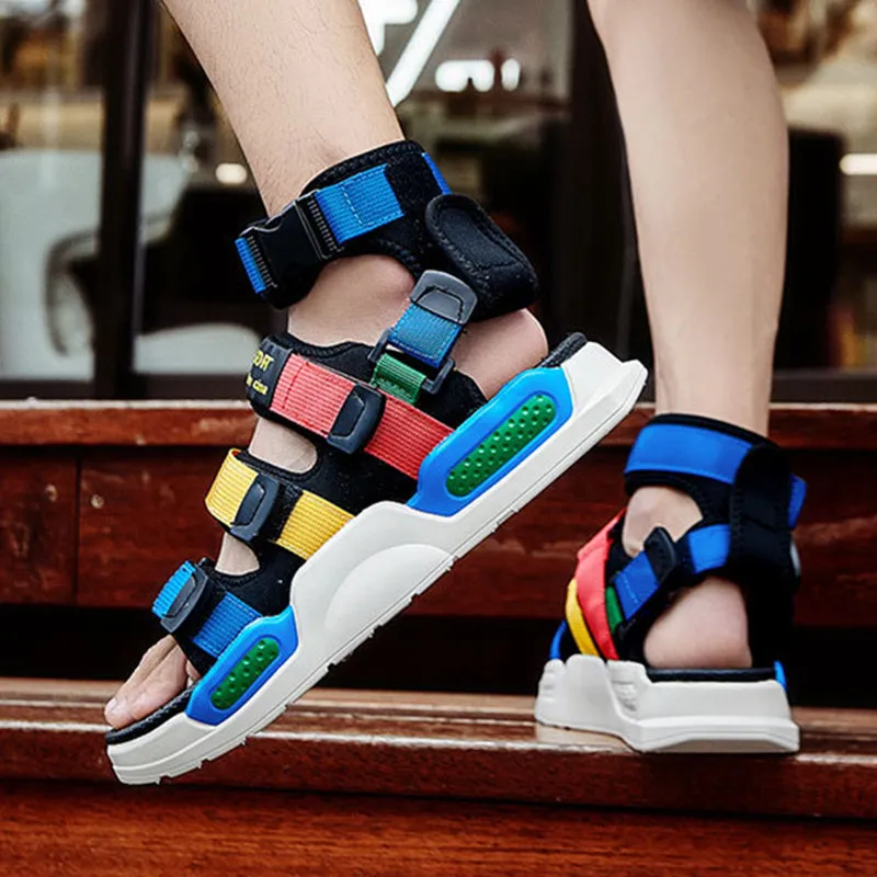 Chictango Colorful Open-Toe Sandals