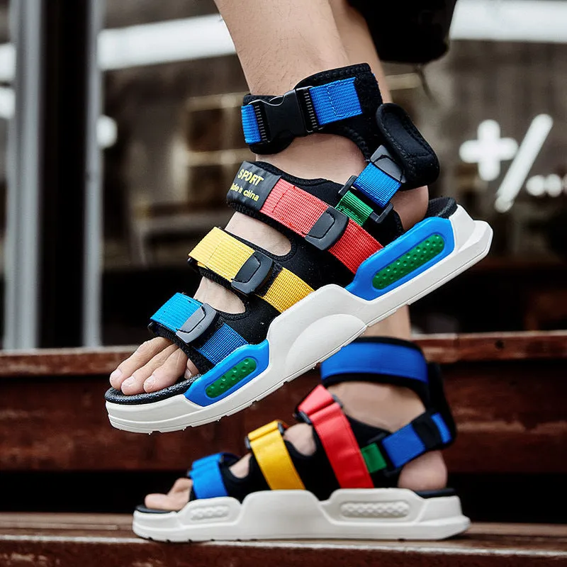 Chictango Colorful Open-Toe Sandals