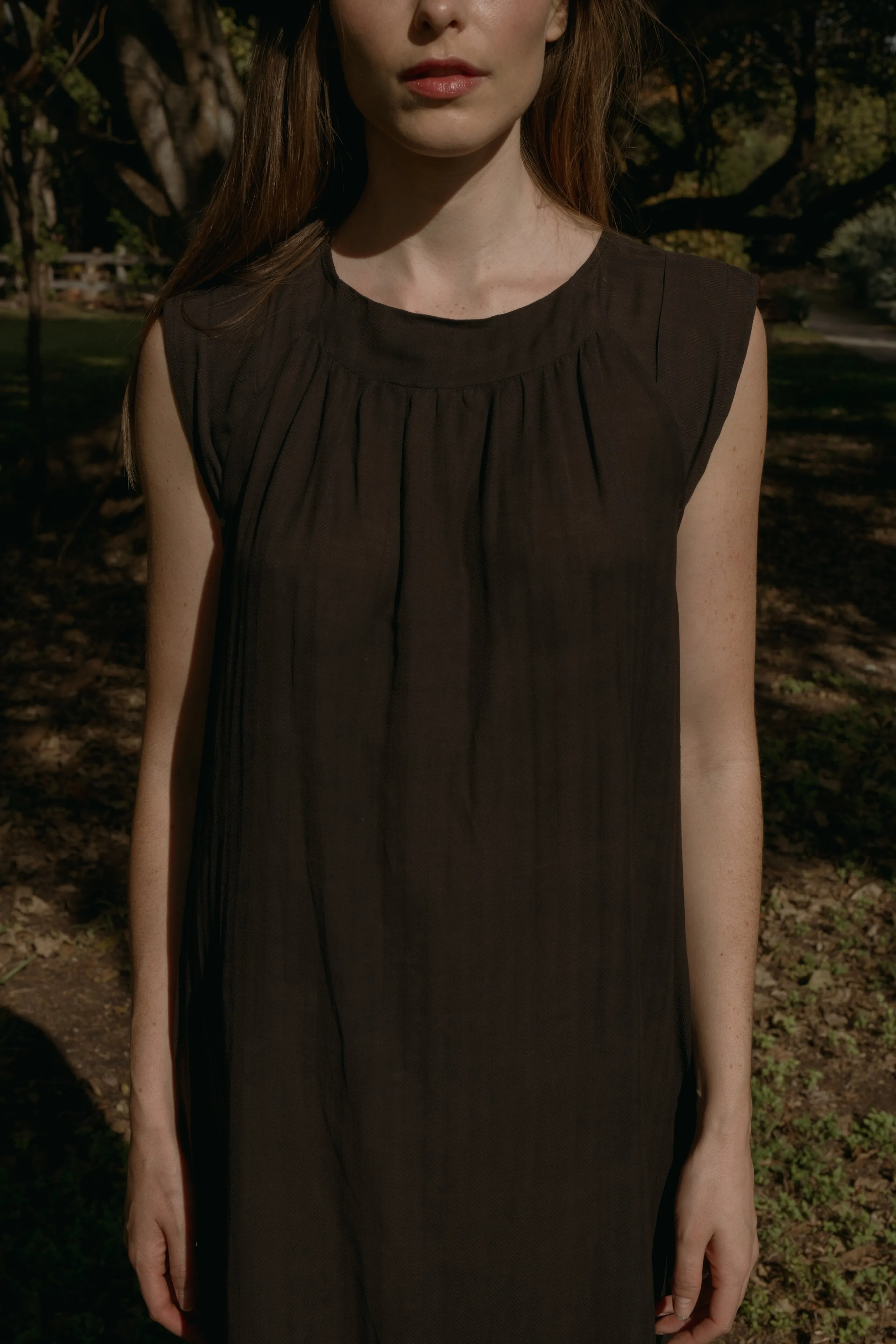 CHLOE NIGHTGOWN HERRINGBONE