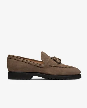 Chocolate Brown Summer Suede Blake Light Vibram Tassel Loafers