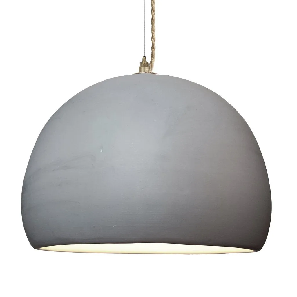 Clay 1 - Light Pendant Hammers and Heels Shade Color: Matte Gray Bulb Included: No, Finish: Ship